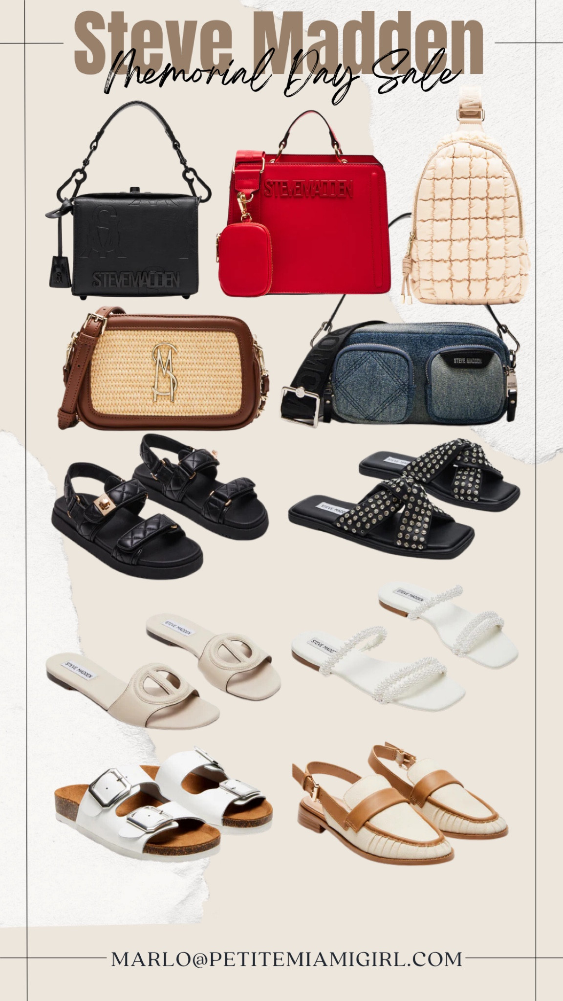 Steve Madden Memorial Day weekend sale.

#LTKSaleAlert #LTKShoeCrush #LTKItBag