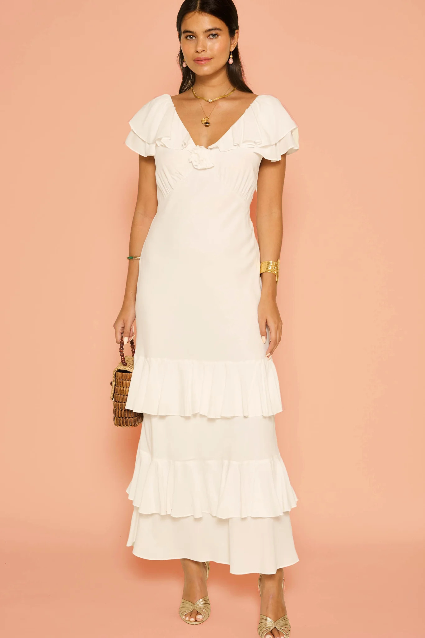 Benoite - Silk-Blend Maxi Dress | Rixo