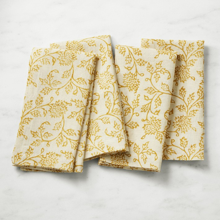 Dahlia Napkins, Set of 4 | Williams-Sonoma