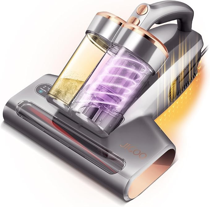 JIGOO Bed Vacuum Cleaner with Dust Sensor: 500W 13Kpa Mattress Vacuum Cleaner with UV & Ultrasoni... | Amazon (US)