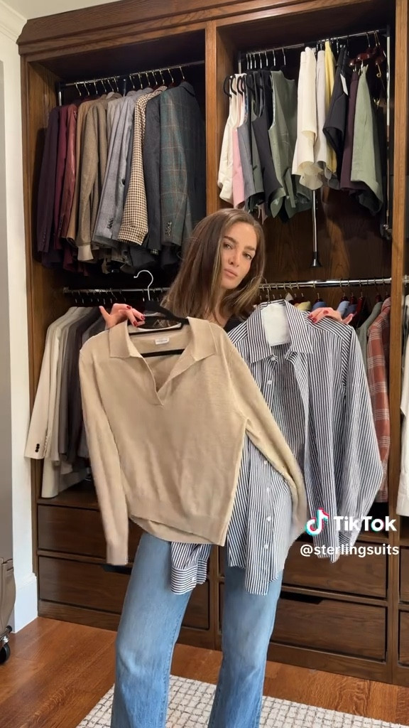 Custom tops from @thestudiomayfair on IG! 

#LTKootd #LTKWorkwear