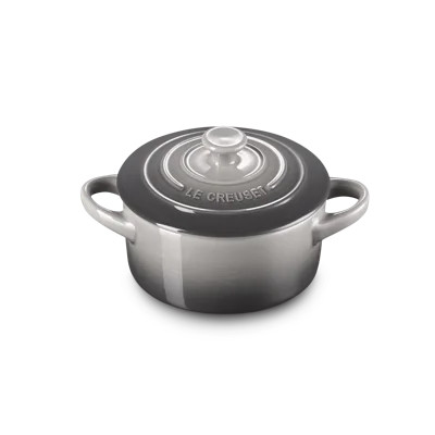 Le Creuset 8 oz Mini Round Cocotte, stoneware mini Dutch oven gift for the home under $40