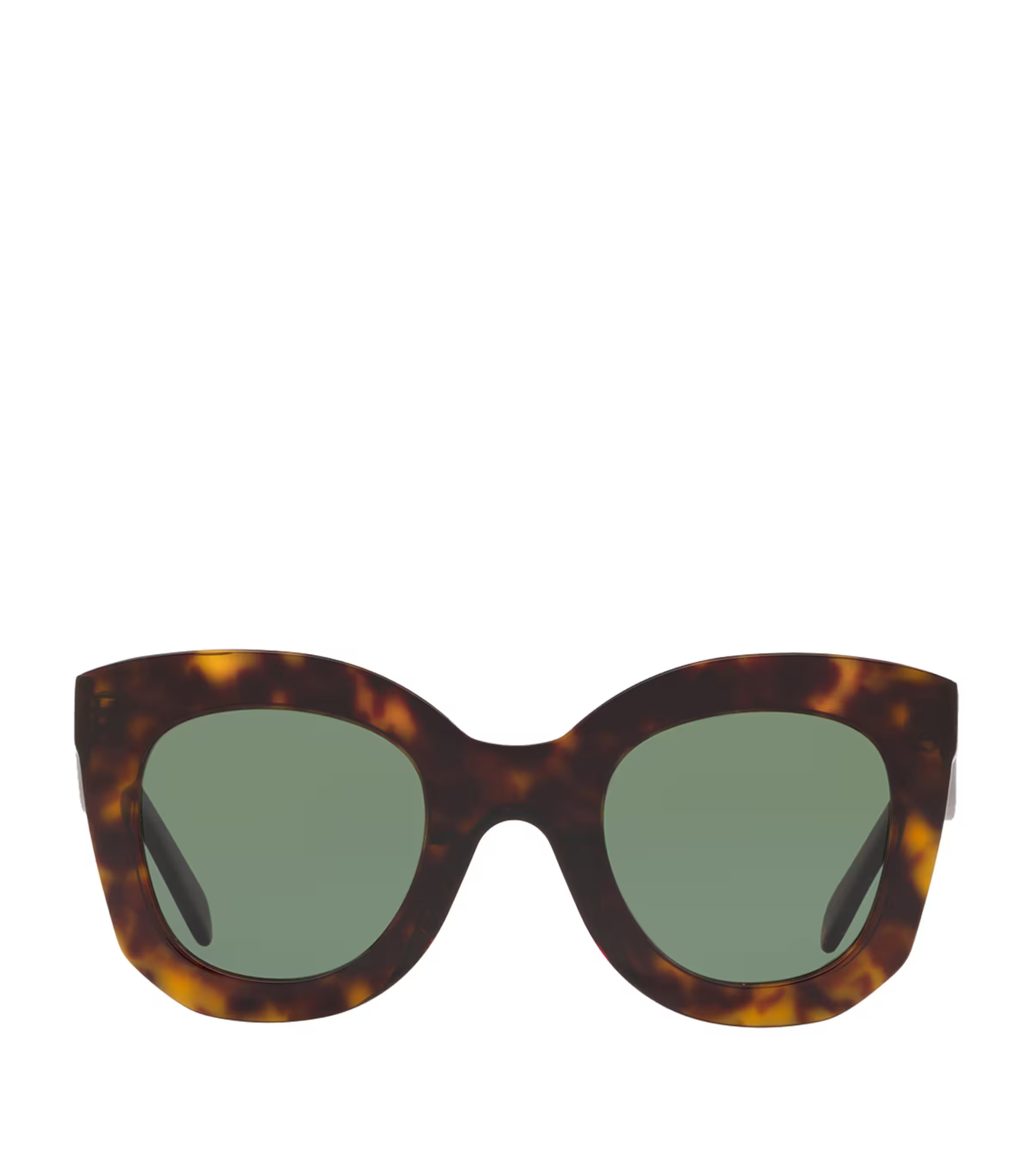Celine Tortoiseshell Rectangular Sunglasses | Harrods