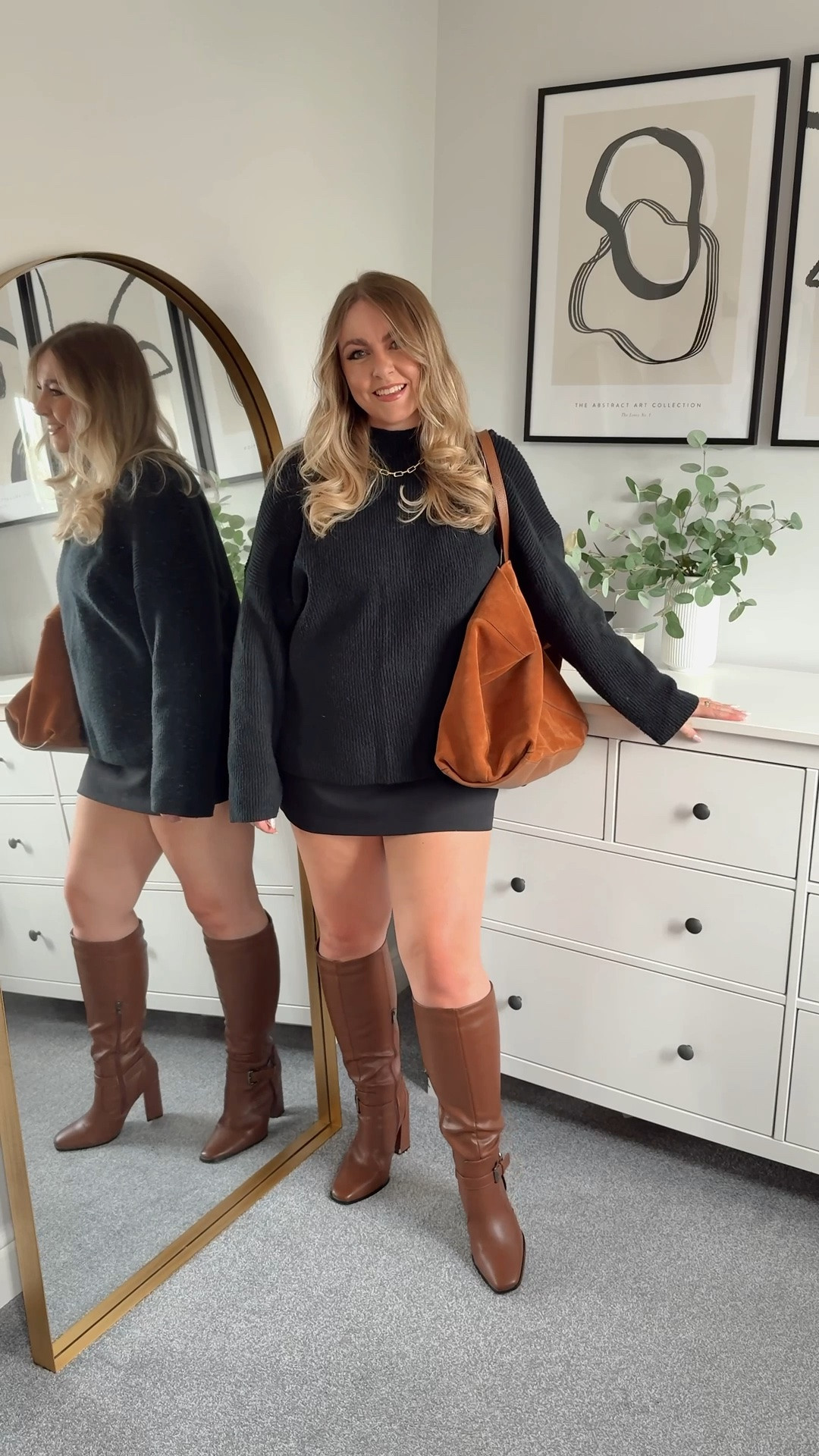 My fave outfit formula for autumn 🍂🖤🧸 use code AFJADE until midnight for an extra 15% off the sale price x

#LTKuk #LTKautumn #LTKmidsize