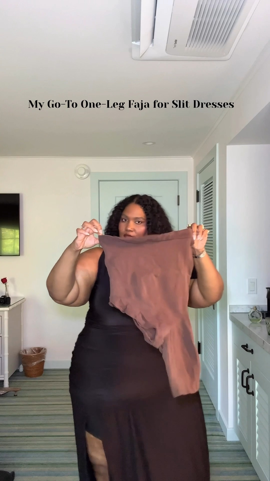 My Go-To One-Leg Faja for Slit Dresses: 

I can't be the only one who, once upon a time, was cutting one leg or roling shapewear up.  Uncomfortable, wasteful and I got tired of that.

That's why one-leg fajas became a staple for me, especially when I'm wearing dresses with slits. This one stayed in rotation because I felt supported comfortable, and confident. Plus my body still looked like my body.
What's your go-to shapewear and why do you love it so much?


#LTKgrwm #LTKPlusSize