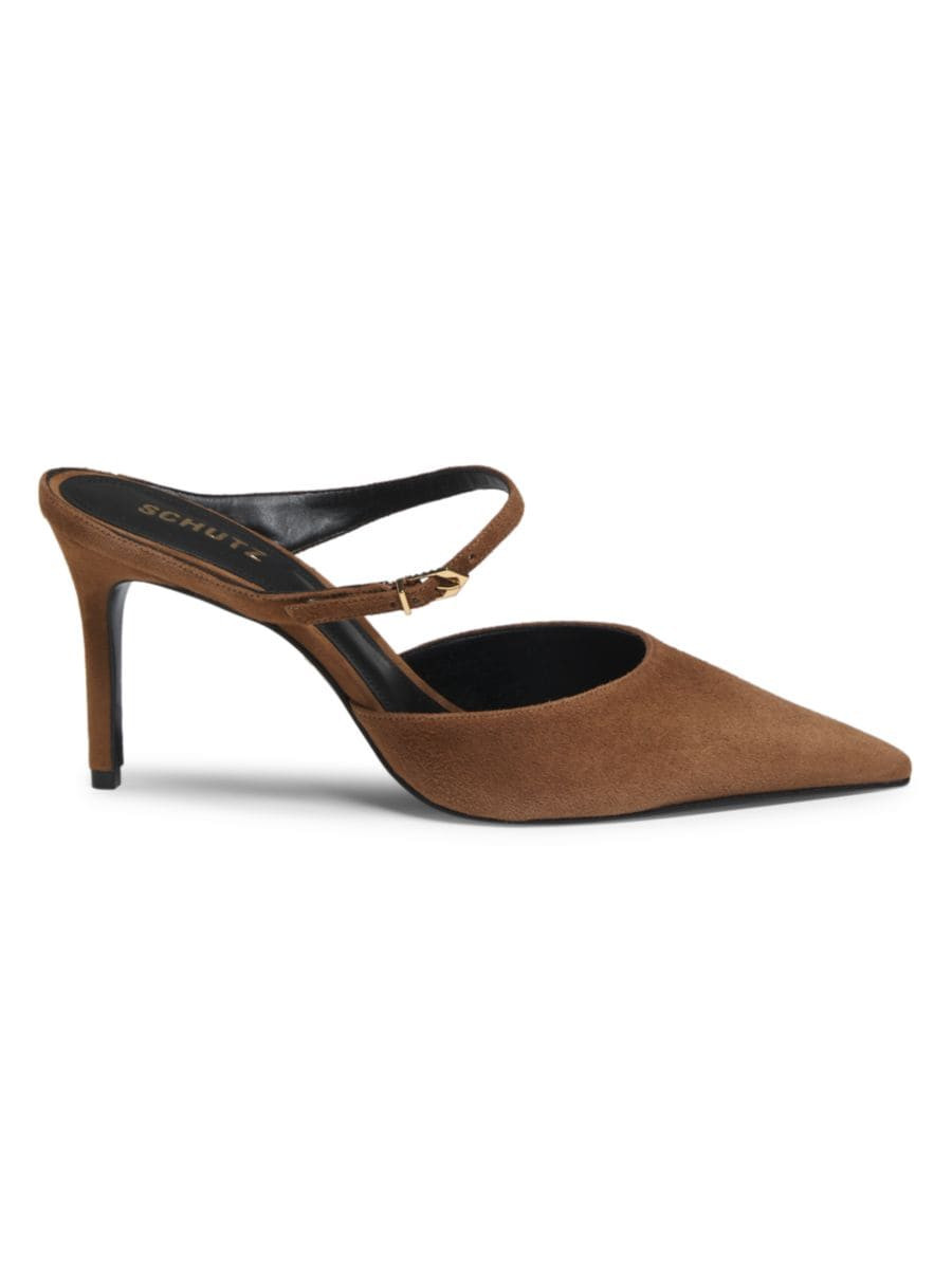 Laura Suede Mules | Saks Fifth Avenue