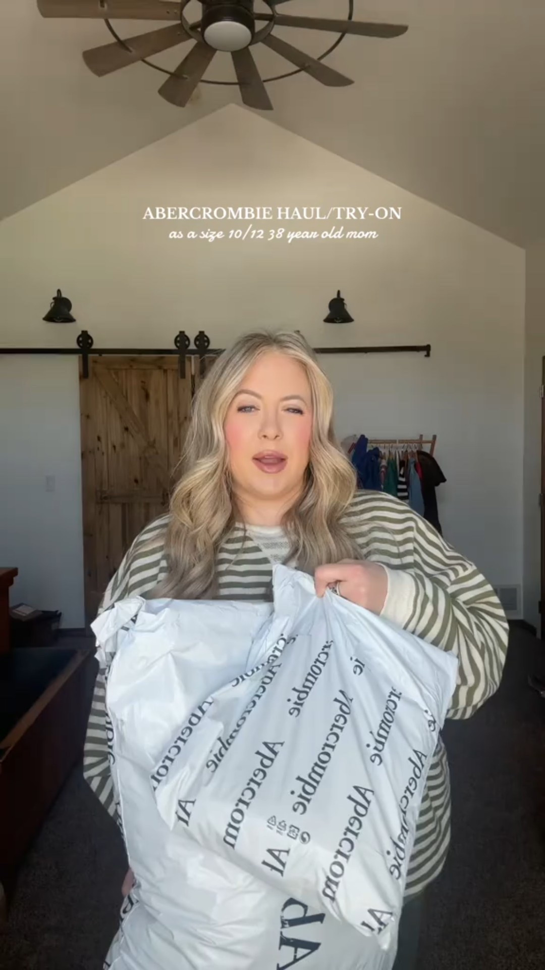 Abercrombie haul / Abercrombie try on 
Size 10/12 

#LTKMidsize #LTKFindsUnder100