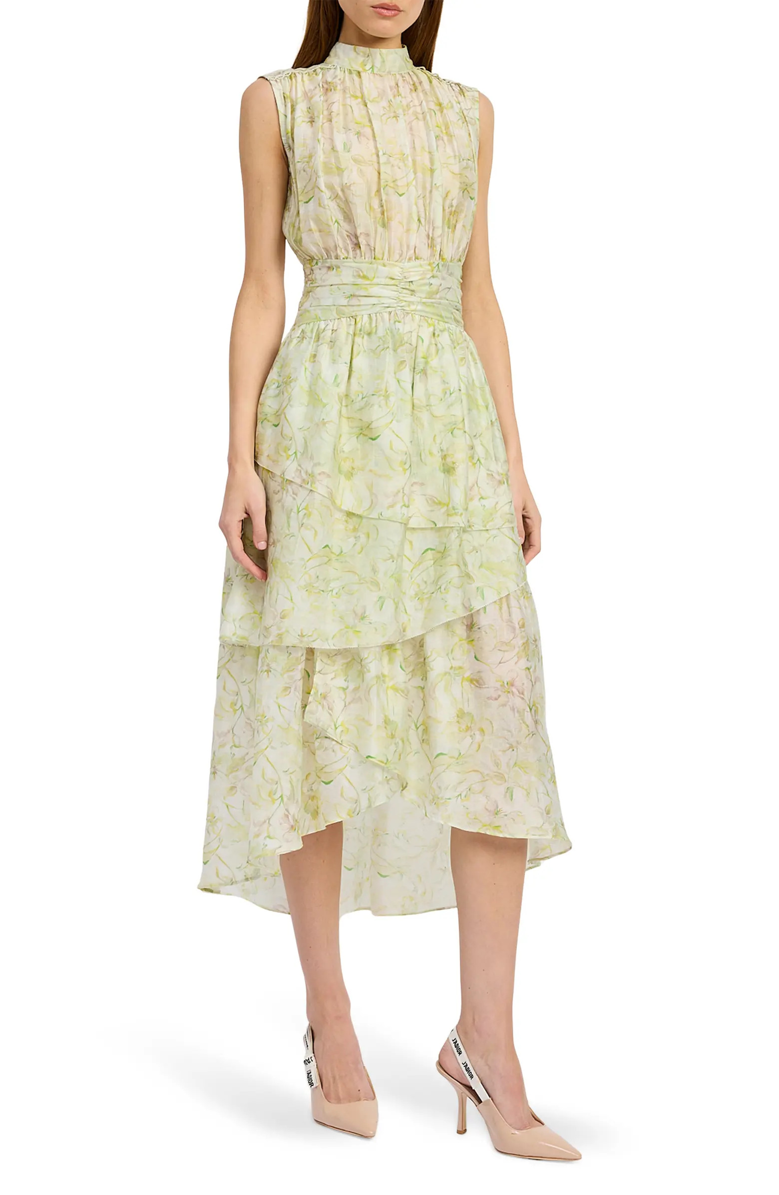 Claire Floral Sleeveless Dress | Nordstrom