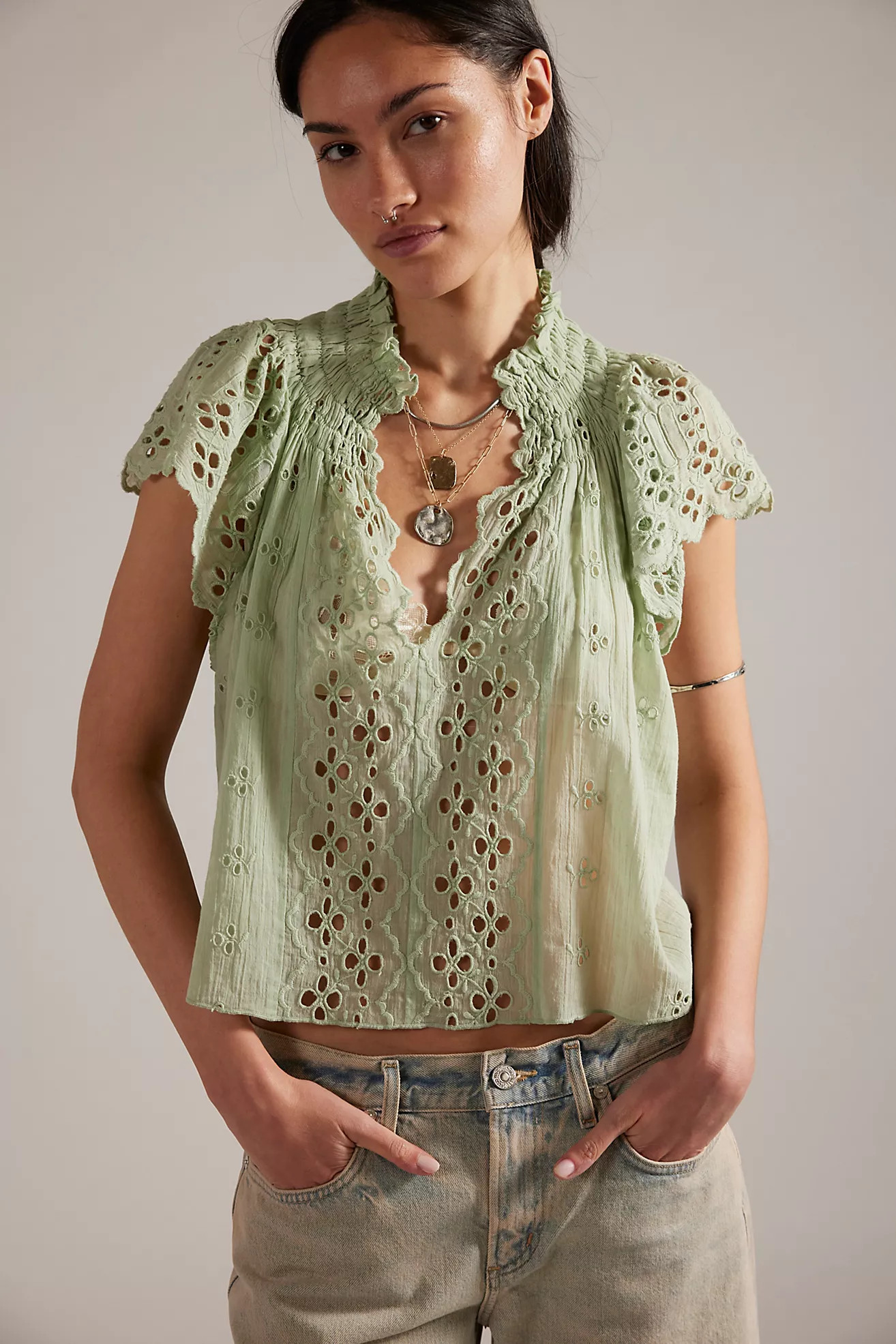 FP One Sigrid Blouse | Free People (Global - UK&FR Excluded)
