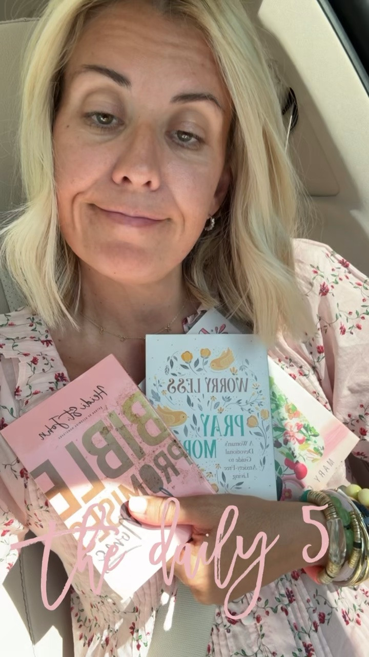 Daily 5 Car Edition…#3…Devotion Books. I keep these in my glove compartment.

#LTKdayinmylife #LTKmomlife #LTKselfcare