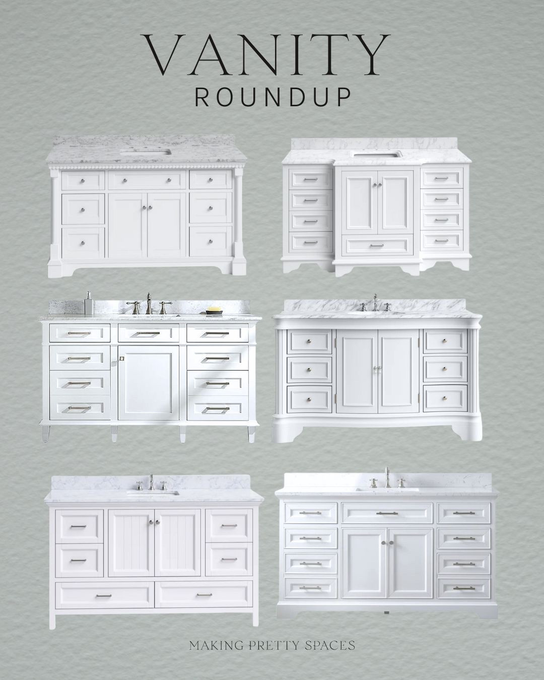 Shop this 60” white vanity roundup! Wayfair, amazon, bath vanities, white vanity, polished nickel, bathroom Reno, bathroom finds, vanityy

#LTKSaleAlert #LTKStyleTip #LTKHome