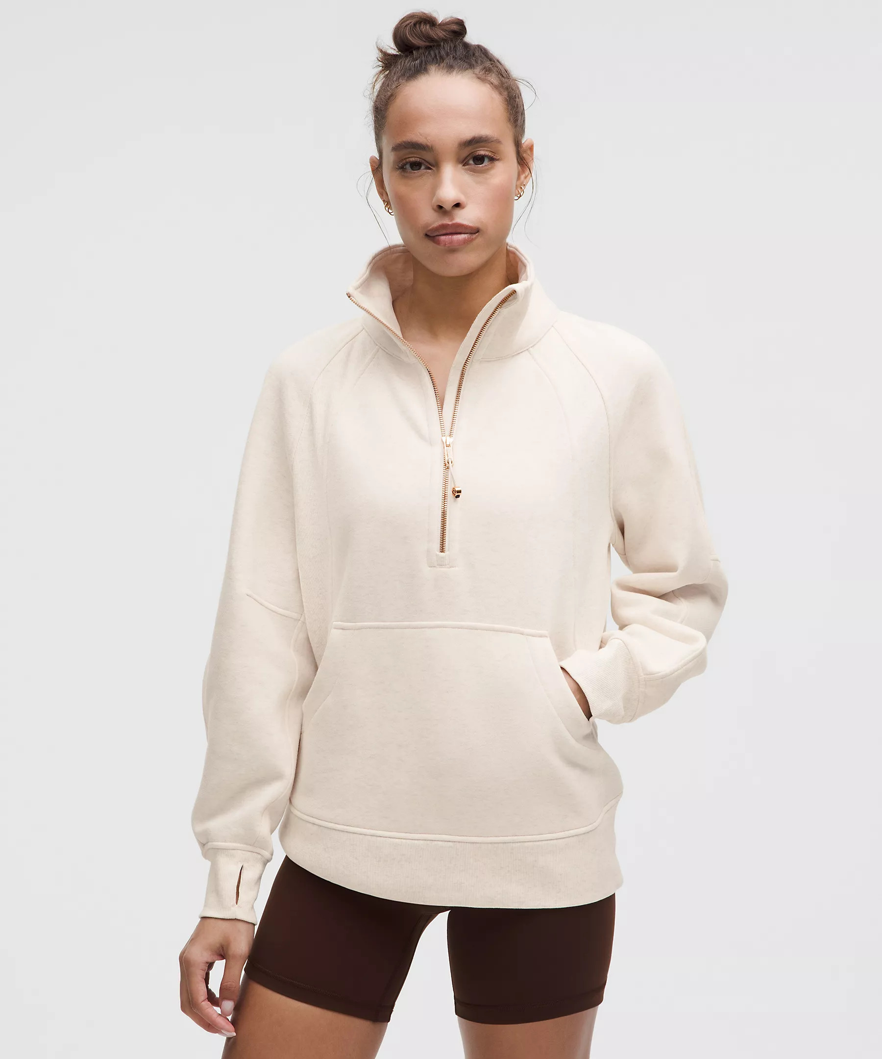 Scuba Oversized Funnel-Neck Half Zip | Lululemon (US)