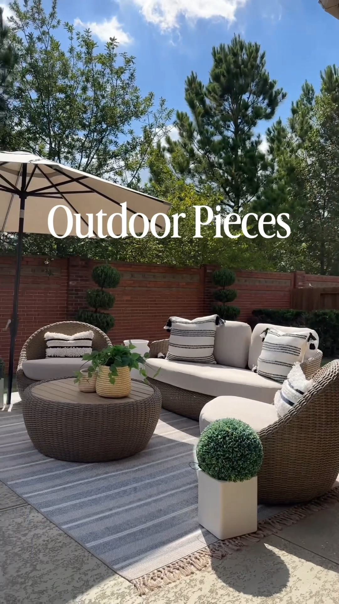 #Ad My favorite outdoor finds that have made such a difference in our backyard. 🤍 From patio furniture to the little details that make outdoor living feel cozy and elevated, these are pieces I genuinely love and use. Right now, they’re included in the Fourth of July Clearance with up to 70% off, plus fast, free shipping on orders over $35 through July 6. If you’ve been waiting to refresh your outdoor space, this is the perfect time. ☀️

#WayfairPartner #Wayfair @Wayfair

#LTKHome #LTKSeasonal #LTKSaleAlert