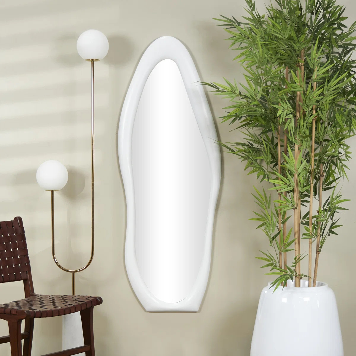 Garber Asymmetrical Mirror | Wayfair North America