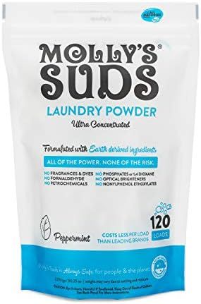Molly's Suds Original Laundry Detergent Powder| Natural Laundry Detergent for Sensitive Skin | Ea... | Amazon (US)