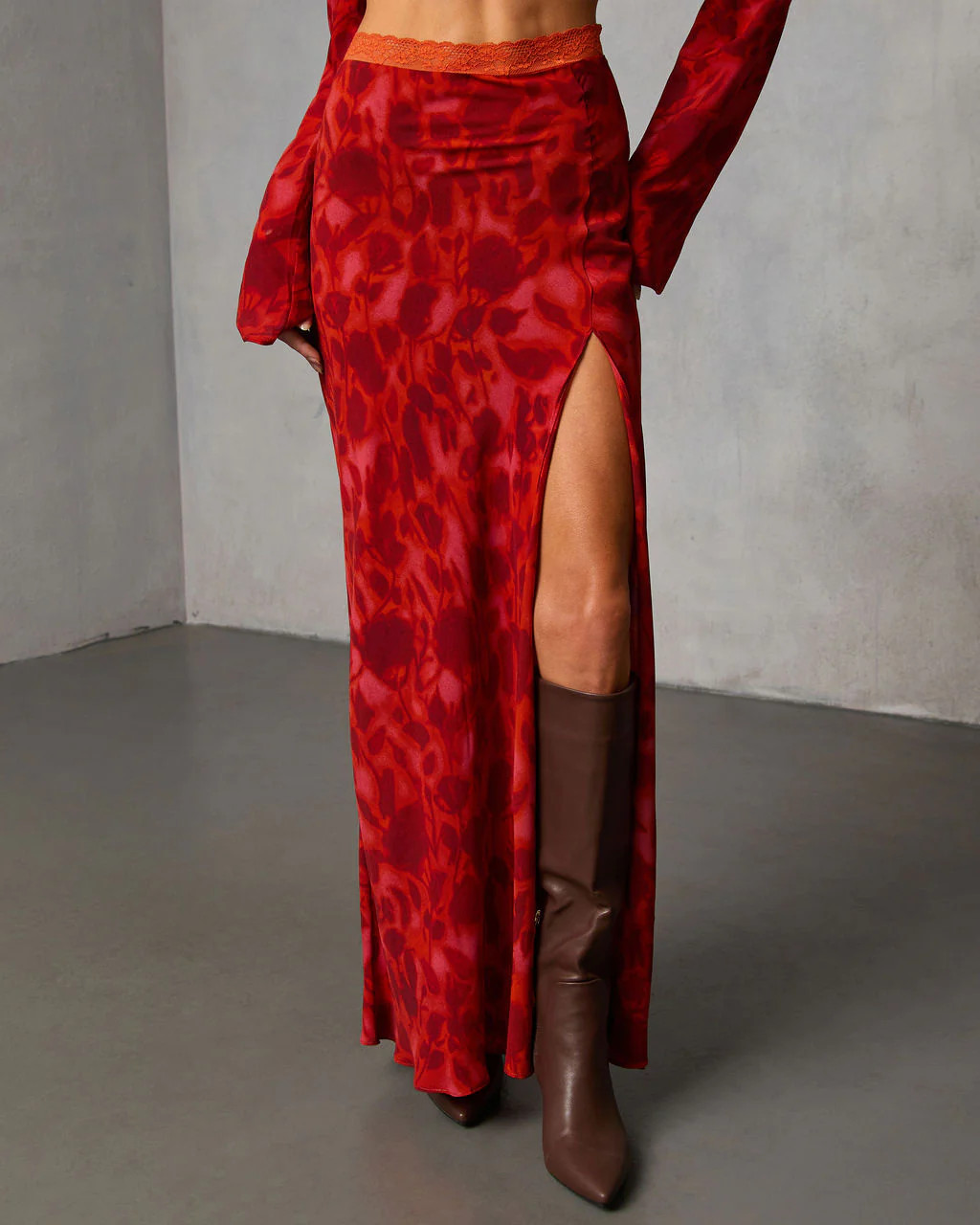 Astrella Abstract Maxi Skirt | VICI