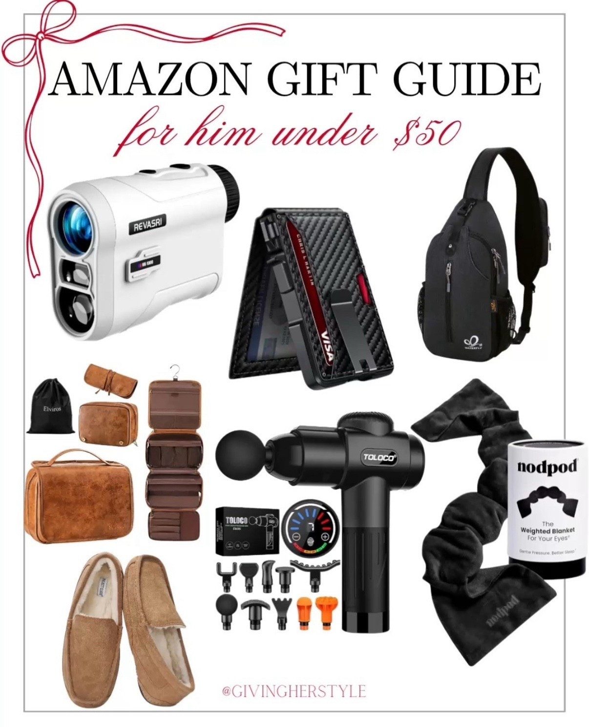 Amazon gift ideas for him!  
Amazon prime | amazon finds | amazon Christmas | Christmas gift inspo | man cave | gifts for boyfriend | gifts for husband | gifts for dad | gift guide for dad | gift guide for boyfriend | amazon gifts for him | amazon gifts | gifts for him | gifts for men | gifts for dad | gifts for brother | gifts for husband | stocking stuffers | adorable gifts | dirty Santa | secret Santa | gifts for friends | gift guide | gift guide for him | gift guide for men | gift guide for husband | gifts for brother | duffle bag
#amazon #gifts #giftsforhim #giftguide

#LTKHoliday #LTKMens #LTKGiftGuide