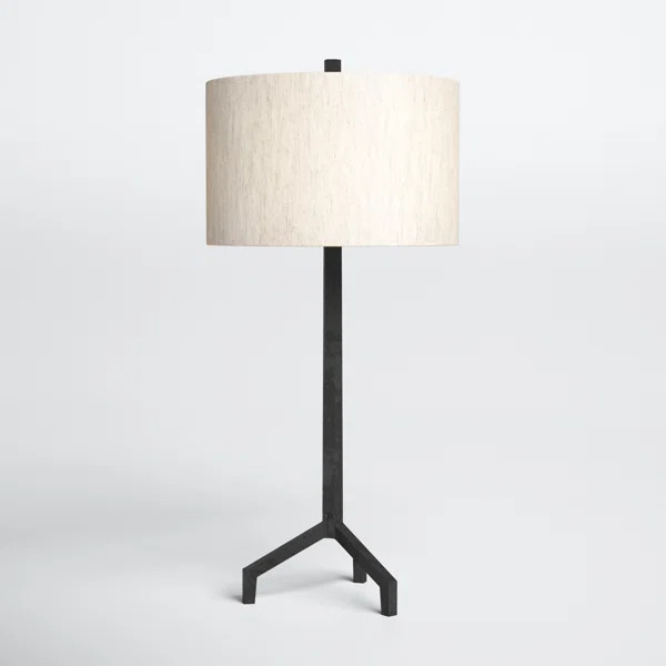 Naples Circle Cast Iron 34" Table Lamp | Wayfair North America