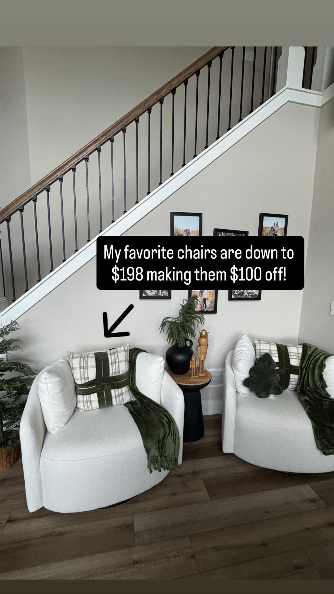 My all time favorite chairs are on major sale and come in many different colors! Many of my family members also have these chairs because we all love them so much! 

Sale alert
Home decor
Holiday decor
Furniture 
Walmart 

#LTKSaleAlert #LTKHome #LTKGiftGuide