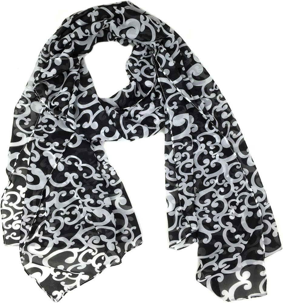 Tapp Collections™ Fashionable Soft Chiffon Scarf | Amazon (US)