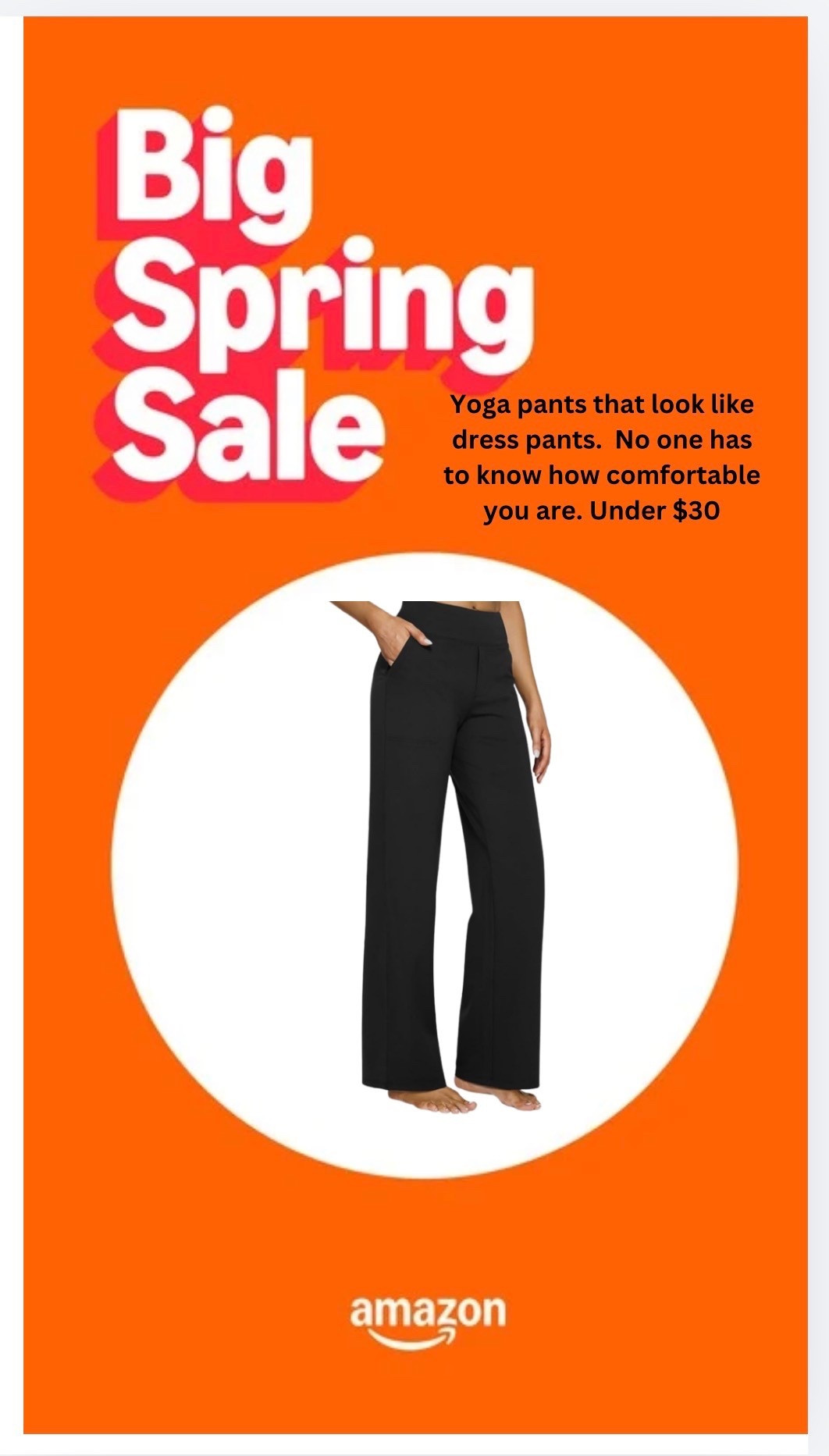 Yoga pants that feel like dress pants.  Under $30

#LTKgrwm #LTKSaleAlert #LTKootd