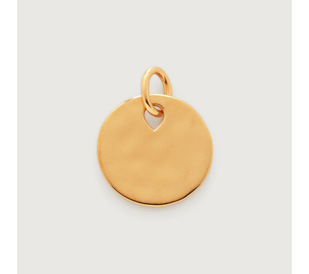 Ziggy Round Pendant Charm | Monica Vinader (US)