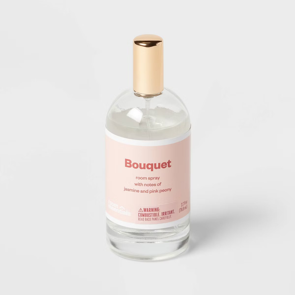 2.7 fl oz Clear Glass Room Spray Bouquet - Room Essentials™ | Target