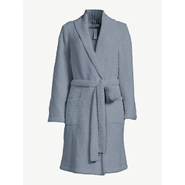 Joyspun Women's Sweater Knit Robe, Sizes up to 3X - Walmart.com | Walmart (US)
