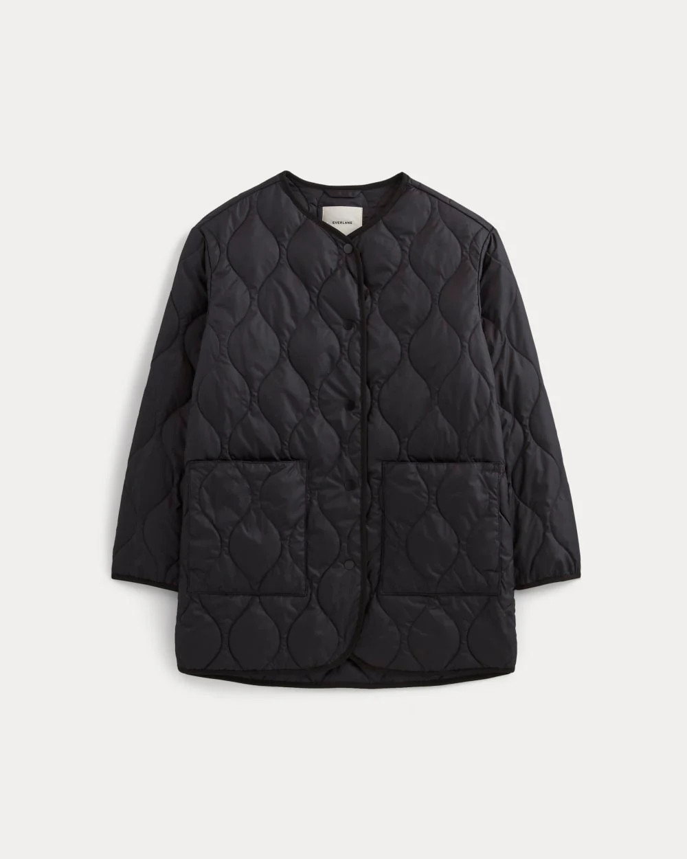 The Quilted Liner | Black | Everlane