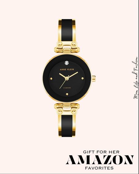 Gift idea, gift for her, women watch, gold watch, black and gold watch, gift for mom, love

#LTKGiftGuide #LTKfindsunder50 #LTKstyletip