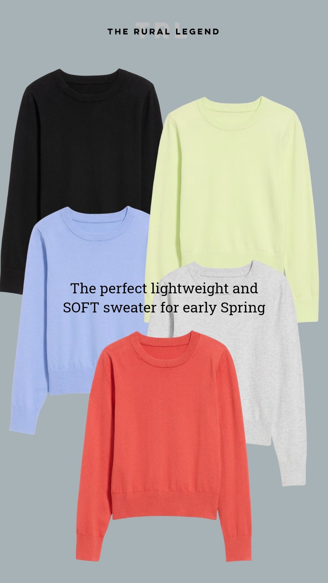 I found the softest coziest light weight sweater to take you into spring and even chilly nights this summer! Great for layering 

#LTKTall #LTKOver40 #LTKPlusSize