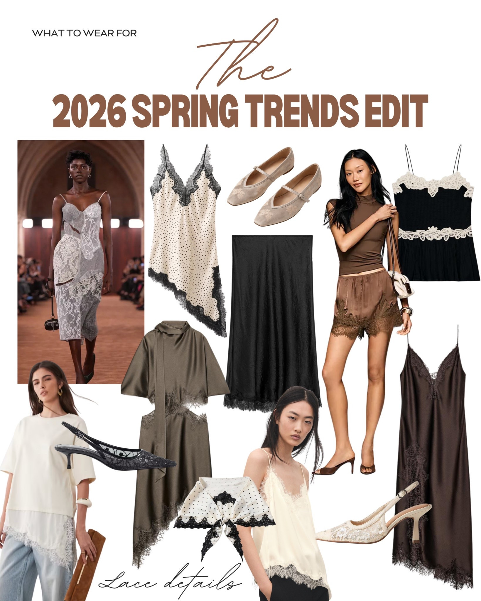 2026 Spring Trends: Lace Details 

#LTKstyletip #LTKspring #LTKuk