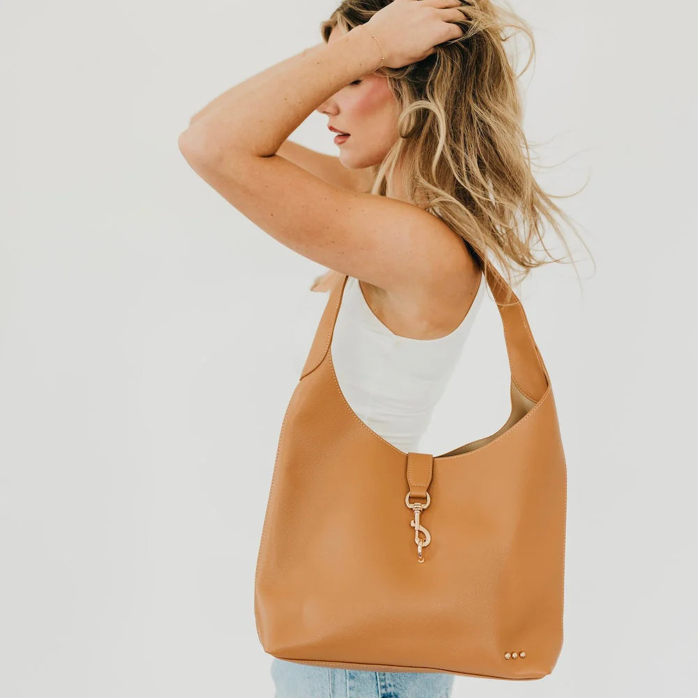 Haddie Hobo Vegan Leather Tote | Pretty Simple
