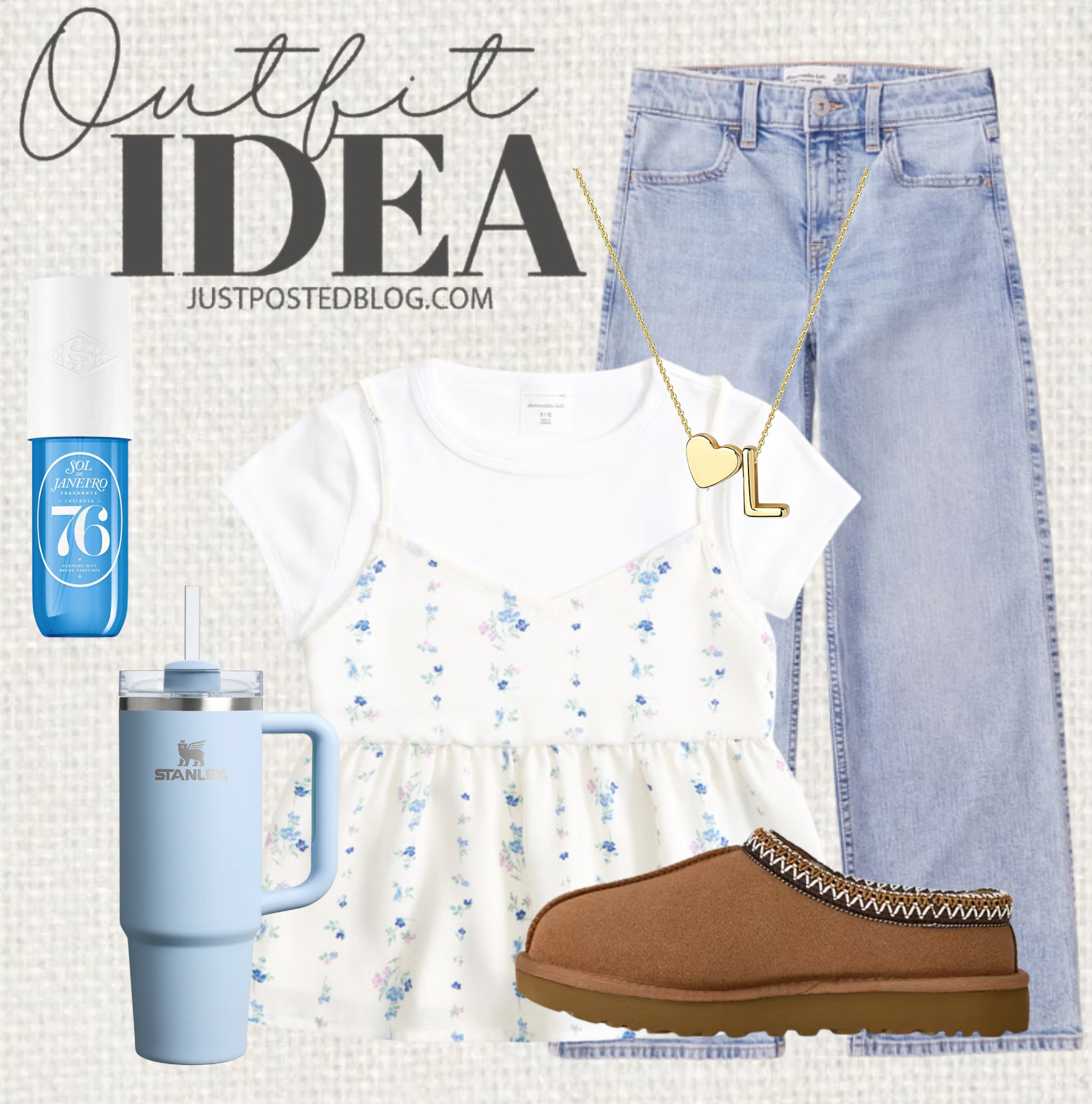 This is such a cute outfit for spring!! 

 