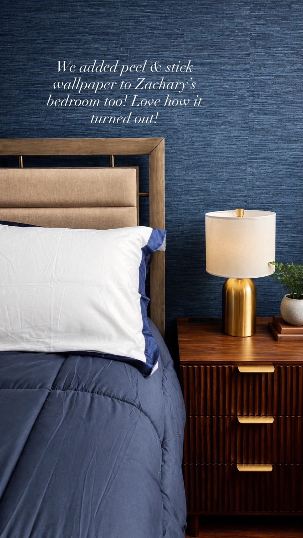 We added peel and stick wallpaper to both Tyler and Zachary’s bedrooms! Turned out fabulous! Pretty easy to install especially with the spray that makes it easy to realign or adjust wallpaper. So many pretty colors, patterns and styles. Peel and stick wallpaper is a great way to add color and dimension to a room without the commitment! Peeks right off! Making it especially appealing to try when you are renting an apartment!

#LTKHome #LTKMens #LTKSaleAlert