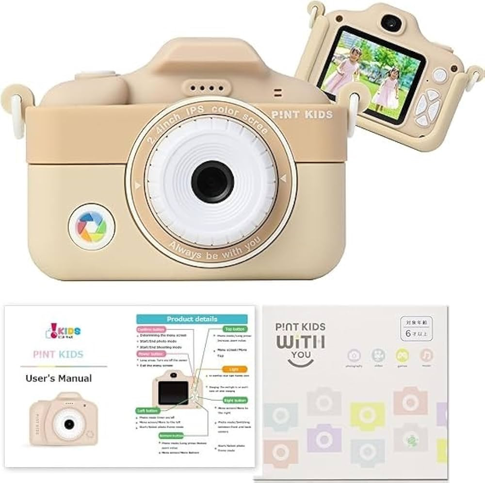 Kids Camera Pint Kids Clover Kids Camera, Christmas Birthday Gifts for Girls and Boys, Toy Camera... | Amazon (US)