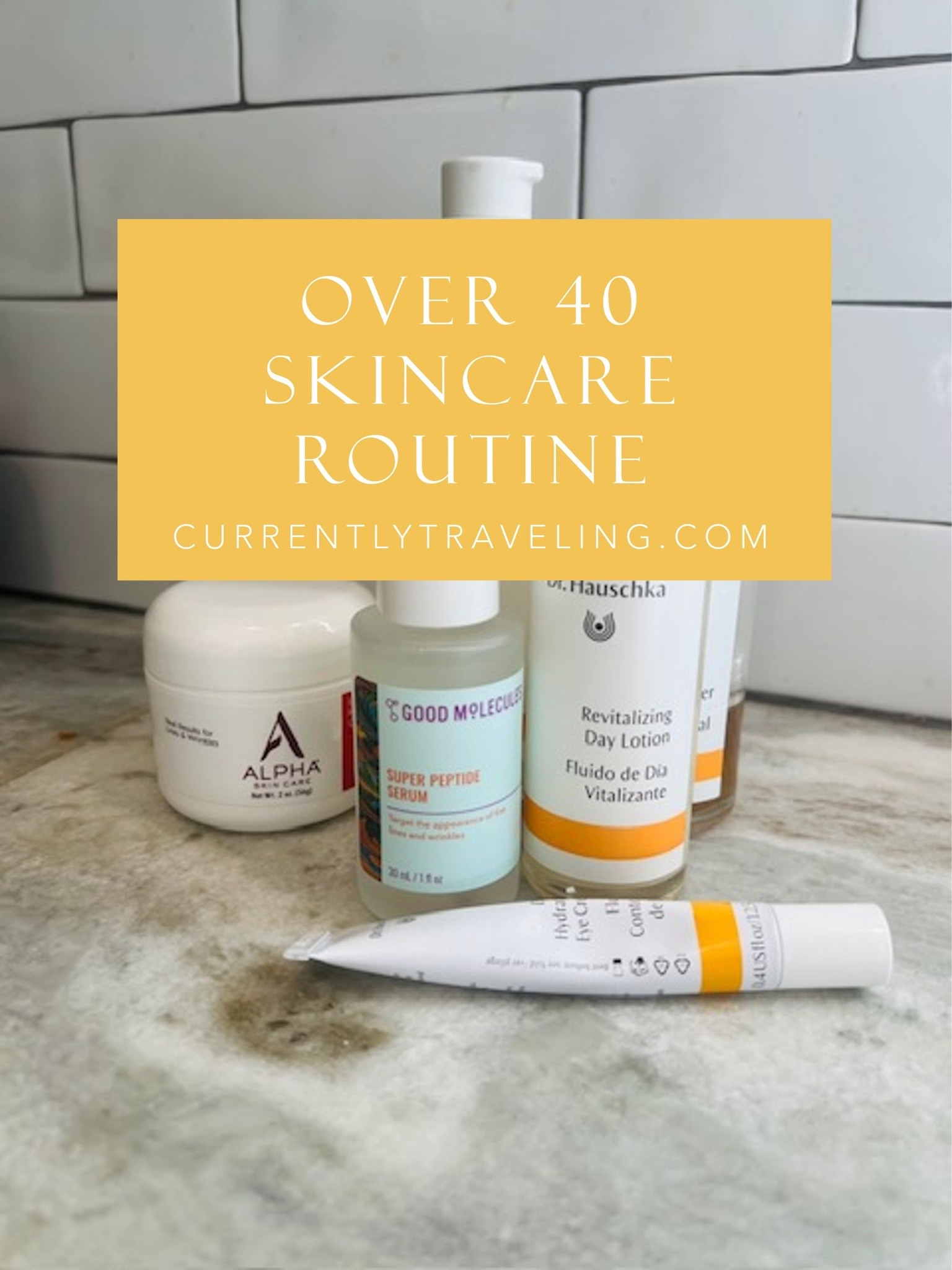 My skin care routine over 40.
Glycolic acid, alpha hydroxy acid, serums and moisturizer for mature skin.

#LTKmorningroutine #LTKselfcare #LTKBeauty