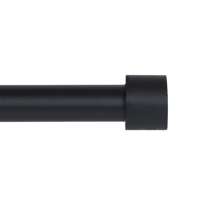 Liliya Adjustable Single Curtain Rod | Wayfair North America