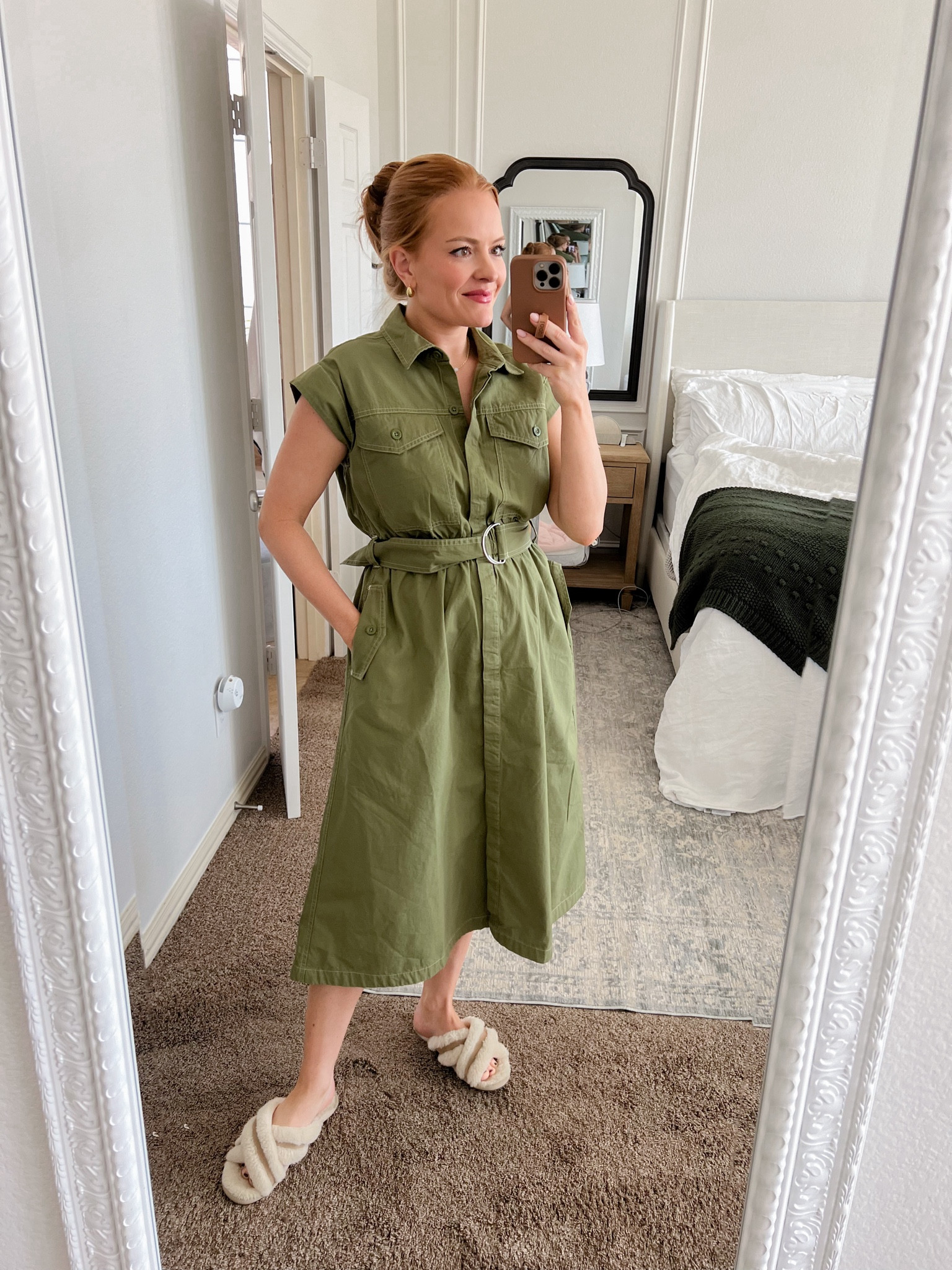 Today’s work from home look! Found the spring dress from Walmart for $34! I got my regular size of a small in the dress! It has an elastic waist

#LTKworkwear #LTKfindsunder50 #LTKSeasonal