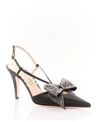 Valentino Garavani Women's Bow Slingback Pumps | Bloomingdale's Shoes | Bloomingdale's (AU)