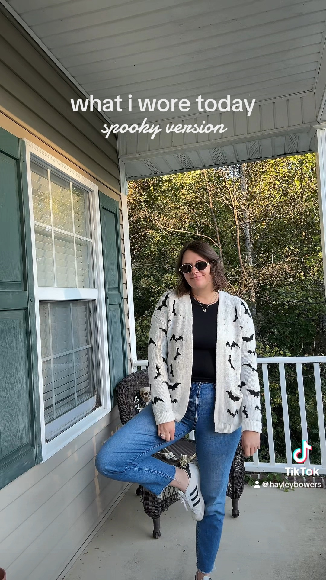 The comfiest (and spookiest) cardigan!

#LTKVideo #LTKFindsUnder50 #LTKHalloween