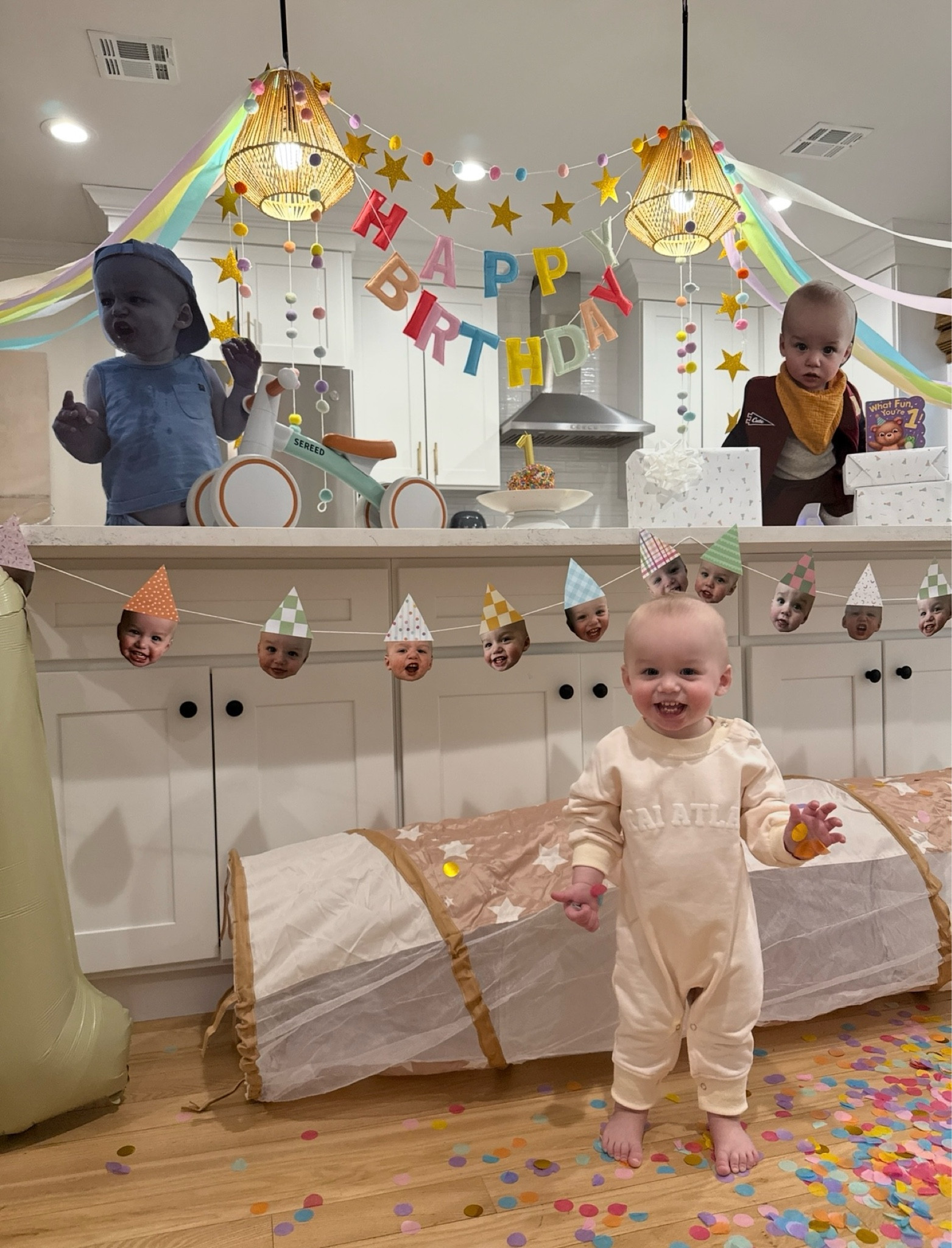 First birthday celebrations for my little guy 