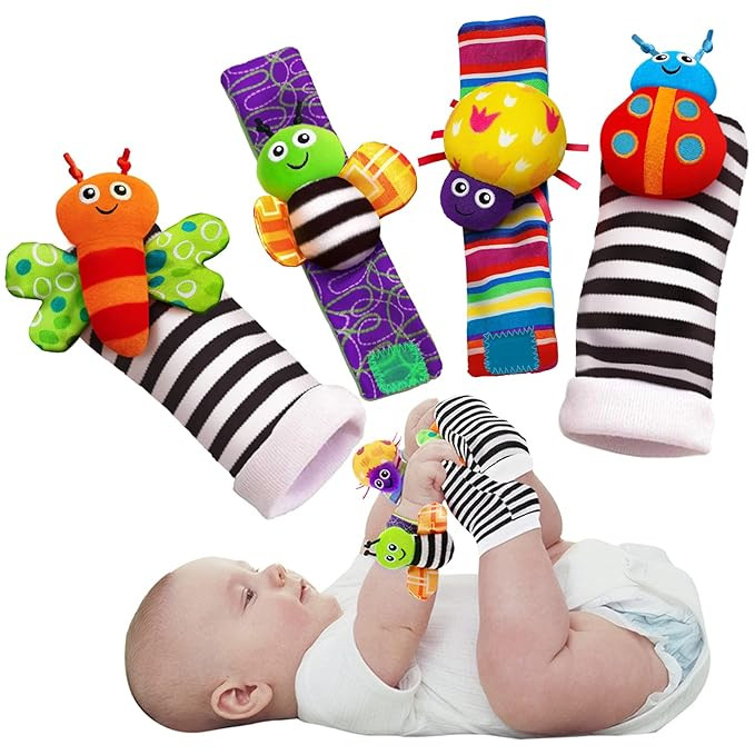 Baby Infant Rattle Socks Toys | Amazon (US)