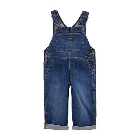 Oshkosh Toddler Boys Overalls, 4t, Blue | JCPenney