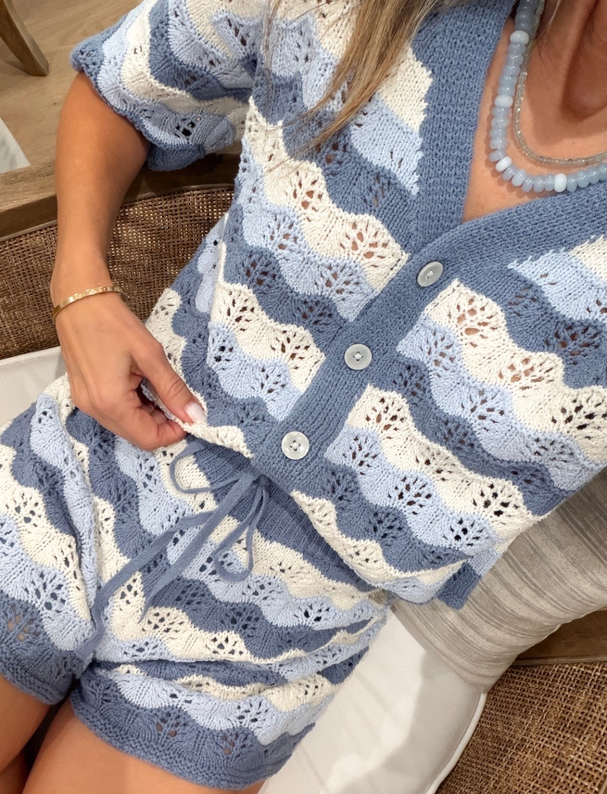 Such a fab crochet set! Looks designer but Target.  Wearing XS in both 

@Target  #ad #sponsored

#LTKootd #LTKOver40