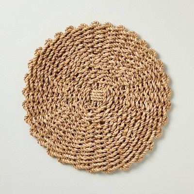 Round Woven Charger - Hearth & Hand™ with Magnolia | Target