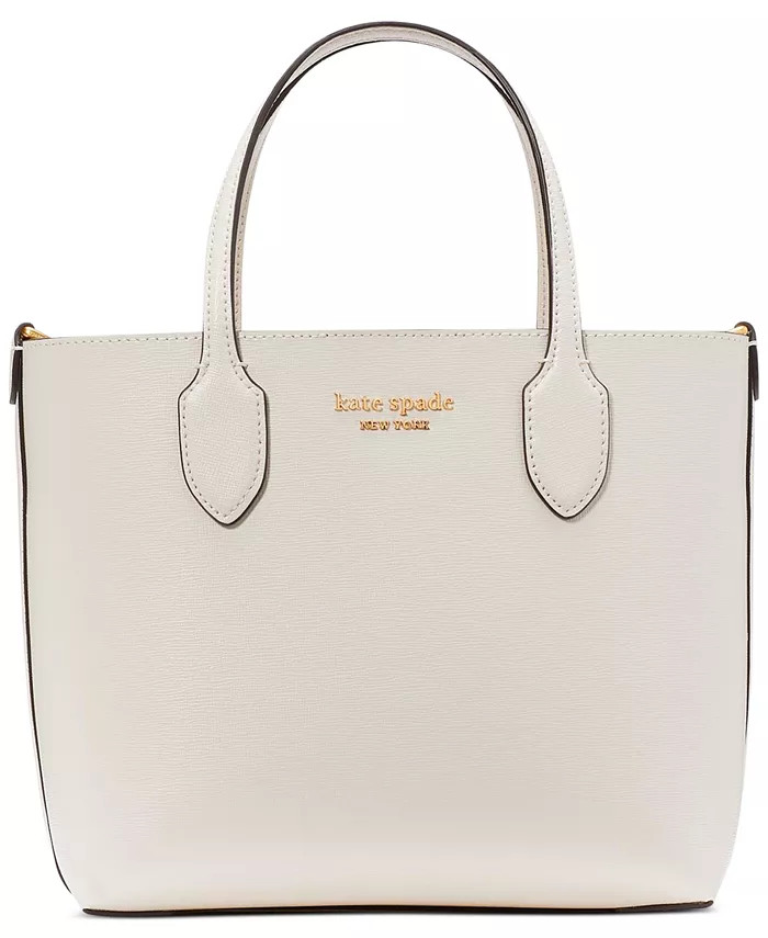 Bleecker Saffiano Leather Small Crossbody Tote | Macy's