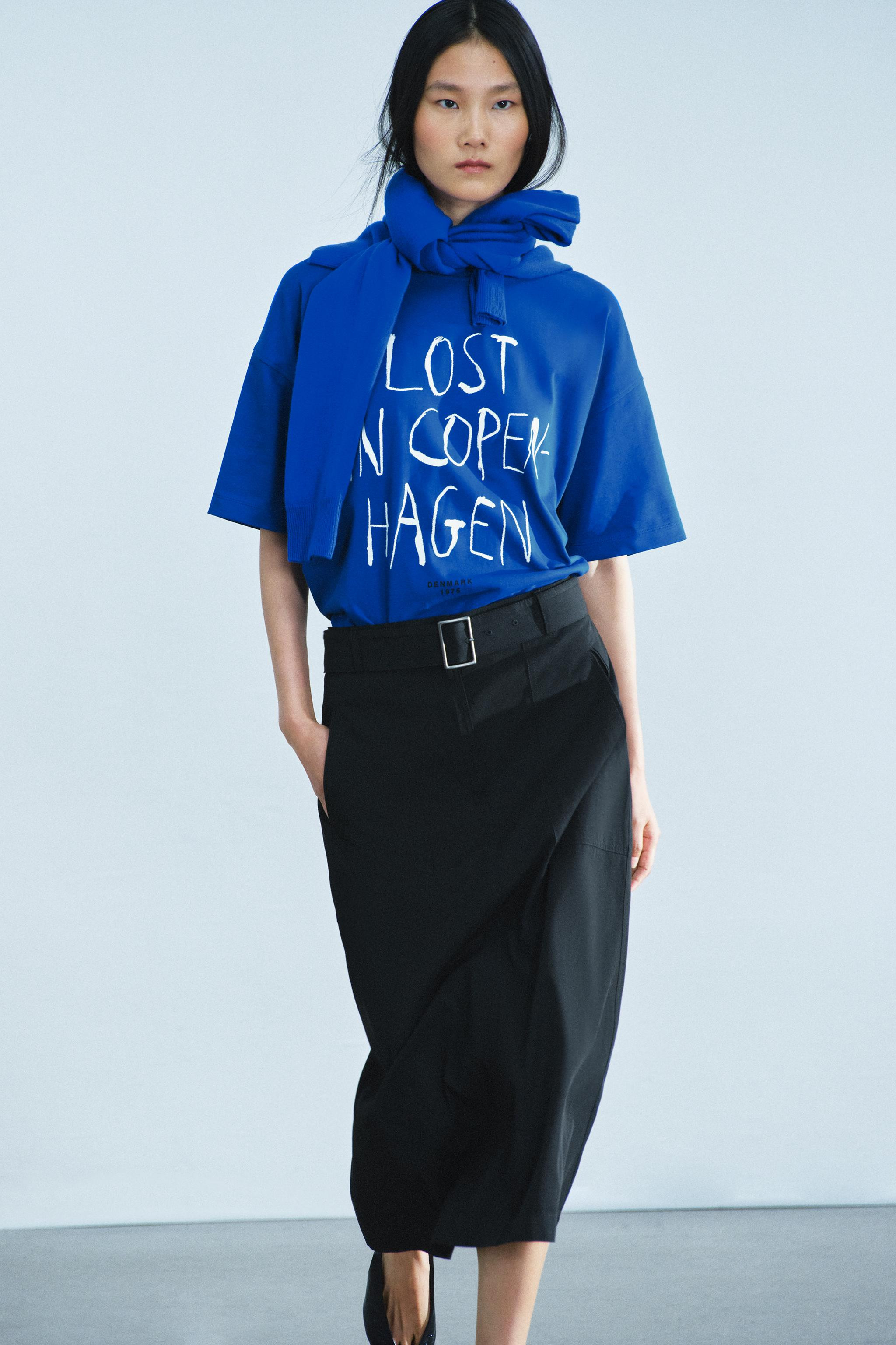 COPENHAGEN TEXT T-SHIRT | Zara US