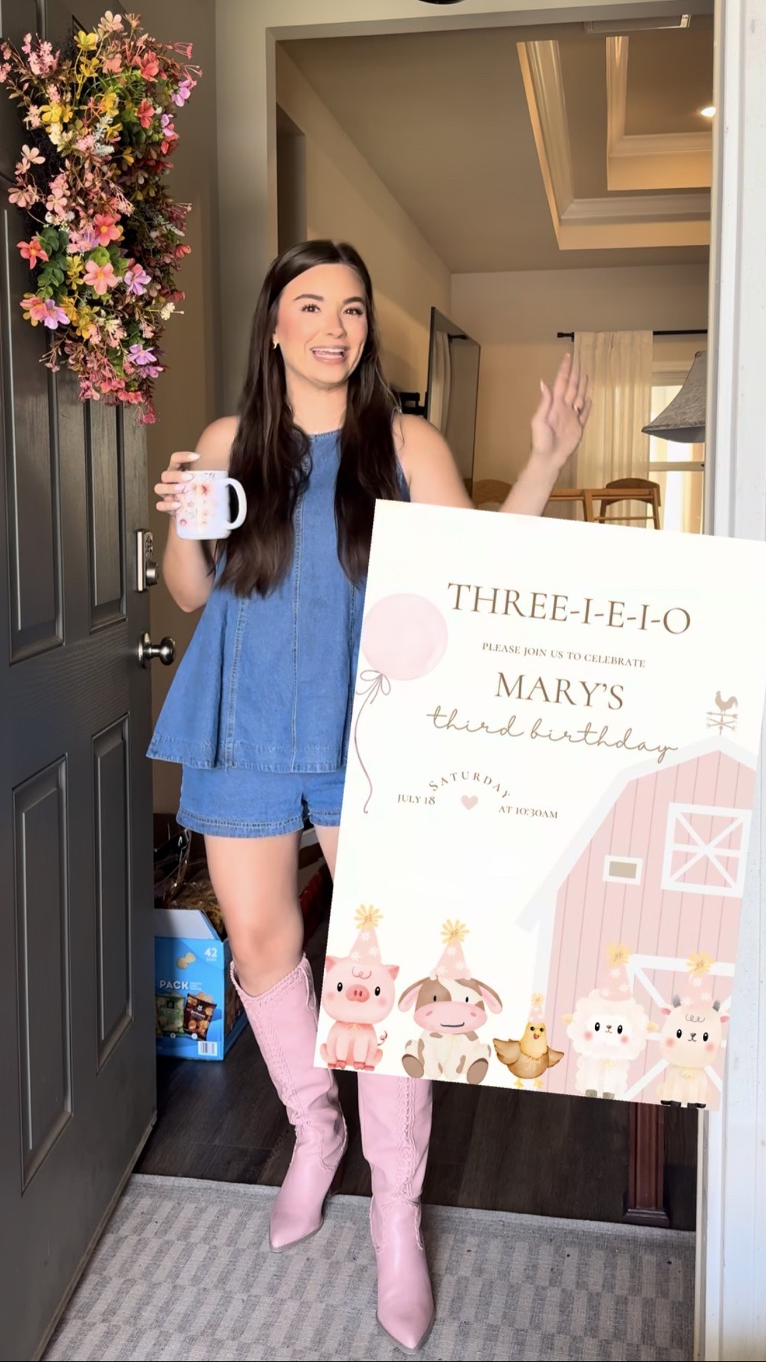 We celebrated Mary’s 3rd birthday at the farm this weekend!! I rounded up everything I purchased to pull off this adorable pink 3-i-e-i-o birthday theme! 🐷🐴💗🧁

#LTKmomlife #LTKKids