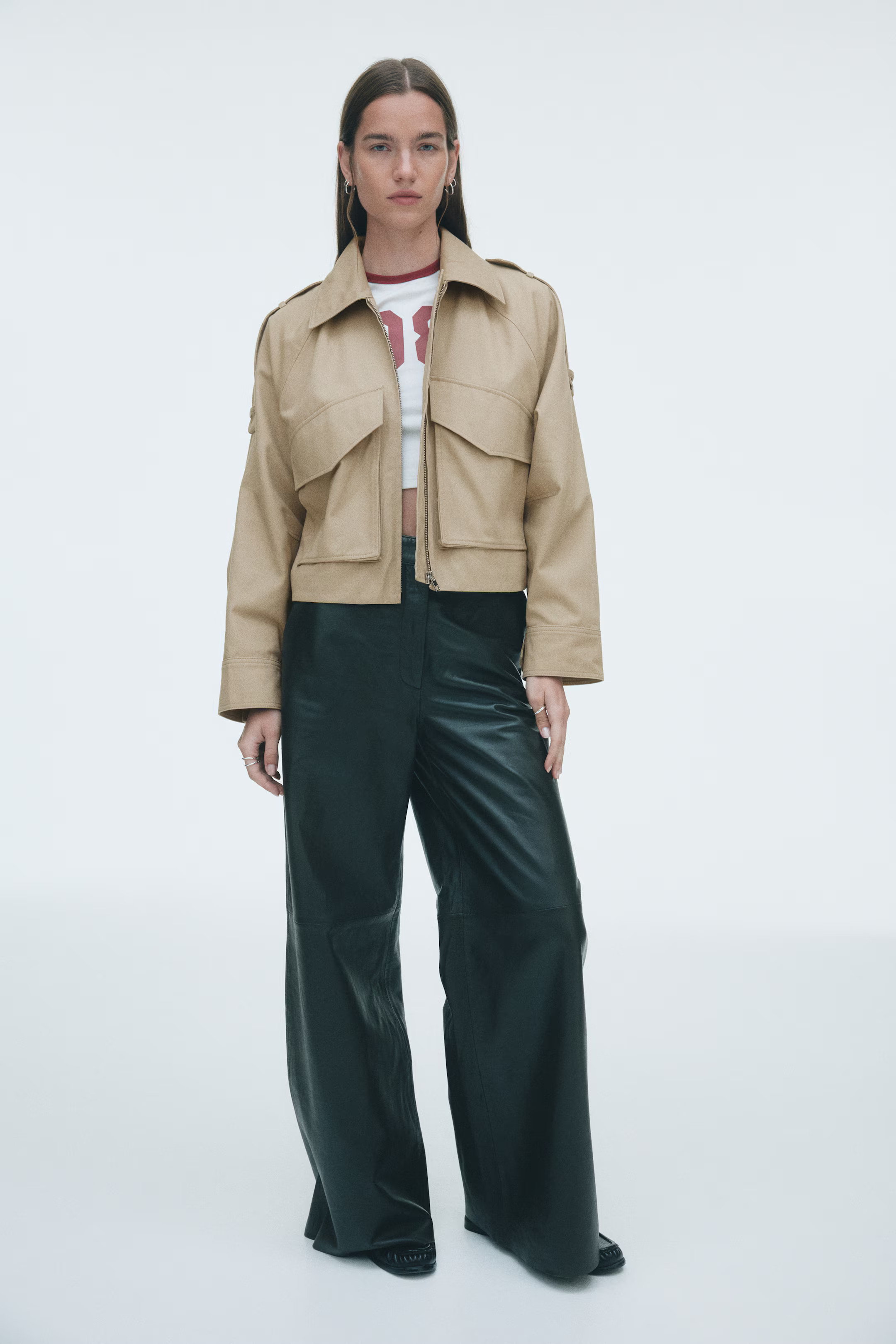 Cotton Cargo Jacket | H&M (US + CA)